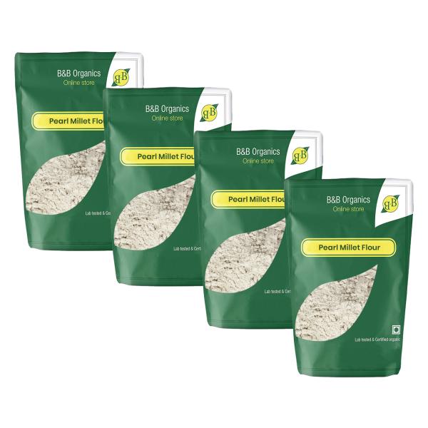 b b organics pearl millet flour kambu maavu bajra atta 1 kg pack of 4 product images orvno9hjgtu p593547692 0 202208282318