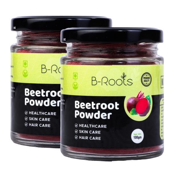 b roots beetroot powder 100 pure and natural for face and hair pack 200 gm pack of 2 jar product images orvwhorcsdv p594664782 0 202301181232
