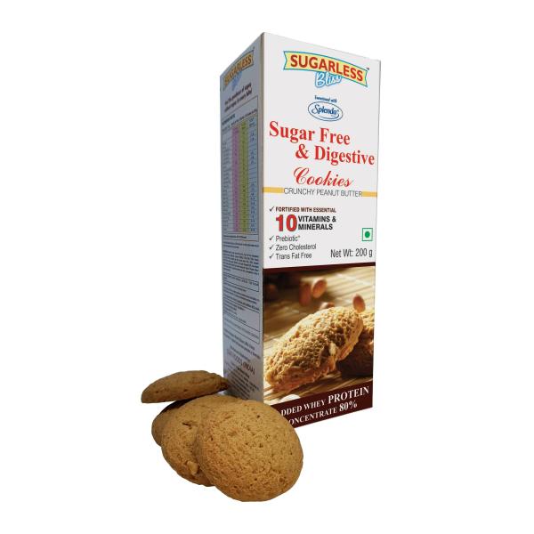 blaue fusse sugar free digestive cookies peanut butter 200g product images orvsnmp4frg p598038663 0 202302021933