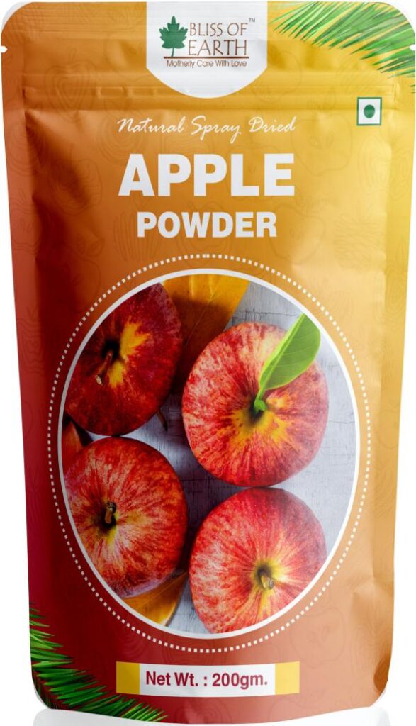 bliss of earth 200 gm of apple powder natural spray dried great for smoothie apple juice apple pie cake 200gm apple powder product images orveqf7uoj0 p593995946 0 202209231905