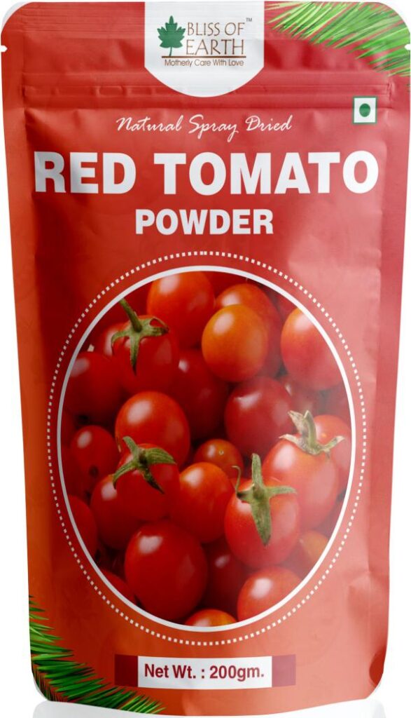 bliss of earth 200 gm red tomato powder natural spray dried great for tomato soup tomato juice ketchup seasoning product images orvaaxzhsop p594094635 0 202209261426