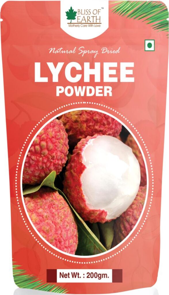 bliss of earth 200gm lychee litchi powder natural spray dried vitamin a c rich boost your immunity product images orvfmexobgt p594098396 0 202209261630