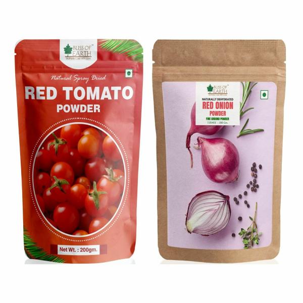 bliss of earth 200gm natural red onion powder 200 gm red tomato powder pack of 2 product images orvjnguo0in p597507522 0 202301120440