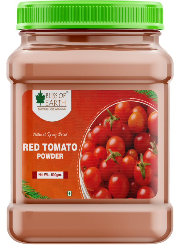 bliss of earth 500 gm red tomato powder natural spray dried great for tomato soup tomato juice ketchup seasoning product images orvtvcjwgpr p594095830 0 202209261511