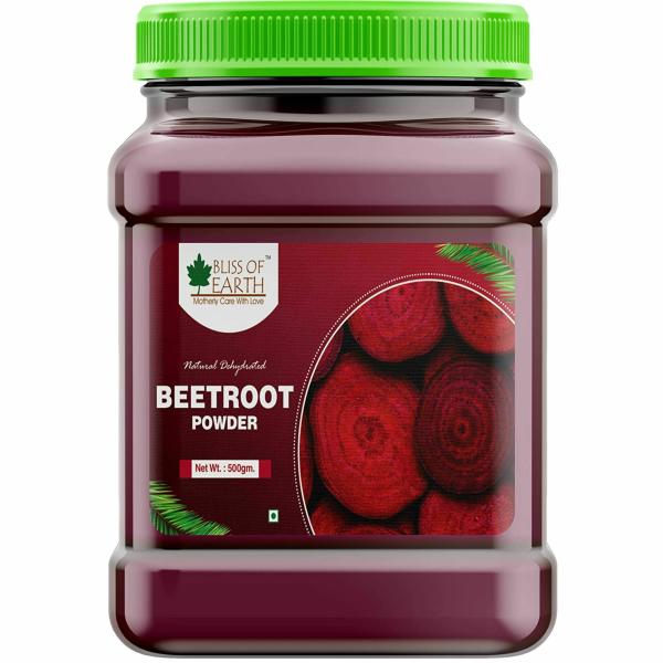 bliss of earth 500gm beetroot powder for juice eating face skin whitening natural dehydrated chukundar powder product images orvrv4da2wl p593905120 0 202209210754