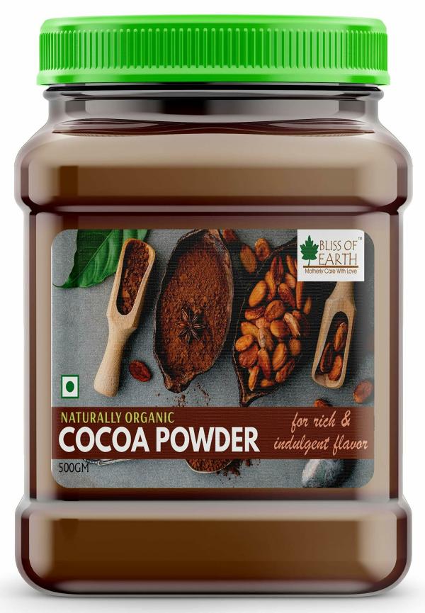 bliss of earth 500gm naturally organic dark cocoa powder for chocolate cake making chocolate shake product images orvpu3xsqdo p593955817 0 202209222002