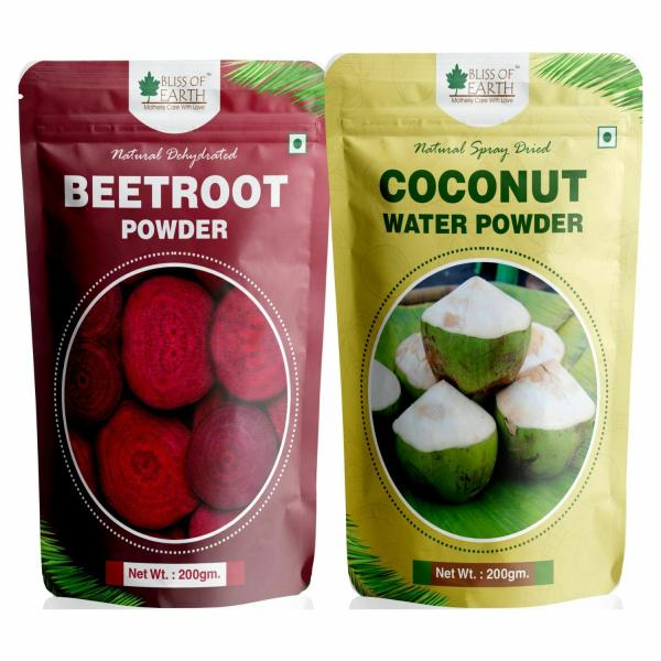 bliss of earth combo of beetroot powder coconut water powder natural spray dried 200gm each product images orvig8zecfy p594516543 0 202210151951