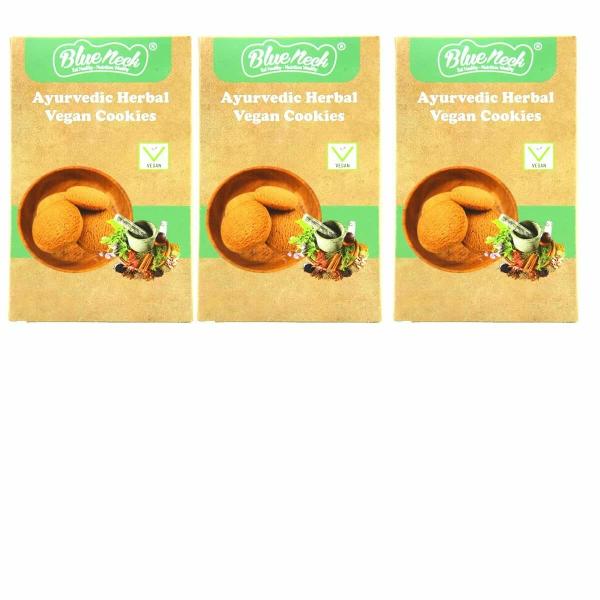 blueneck ayurvedic herbal vegan cookies biscuits no added maida healthy nutrition snacks for kids and adults unjunked diet cookies gift pack 200 gm pack of 3 product images orvgy0xisyi p598295693 0 202302110357