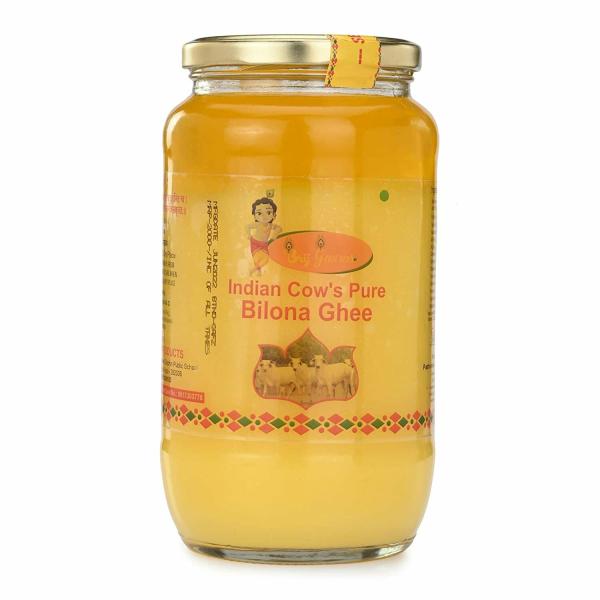 brij gauras a2 cow bilona ghee 100 pure and natural curd churned hand made pathmeda desi cow ghee 100 organic ghee lab tested pack in glass jar 1 ltr pack of 1 product images orvzkkldm8h p593856920 0 202209192129