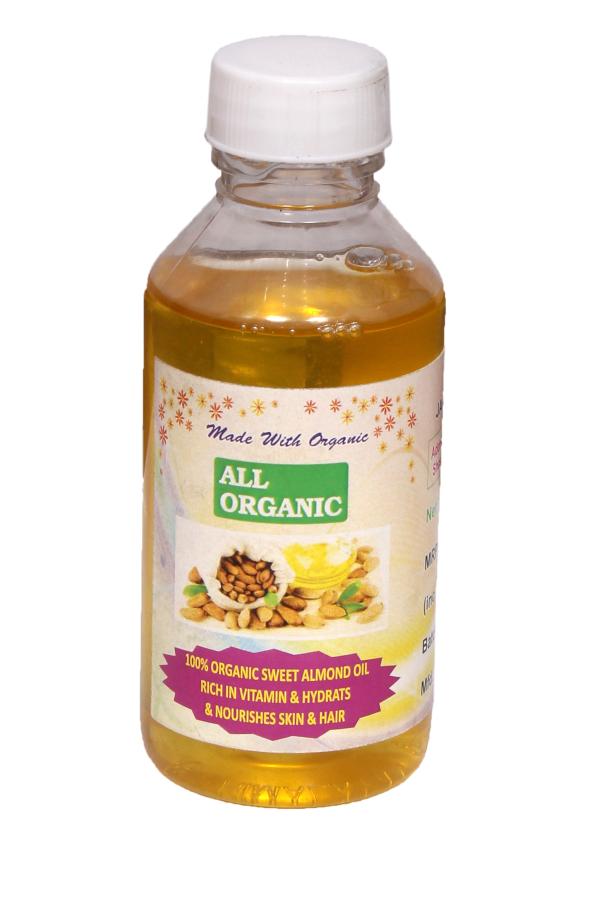 brij gwala all organic virgin cold pressed sweet almond oil for hair and skin 100 pure almond oil badam oil 100ml product images orvkhffe3sv p595761278 0 202211281109