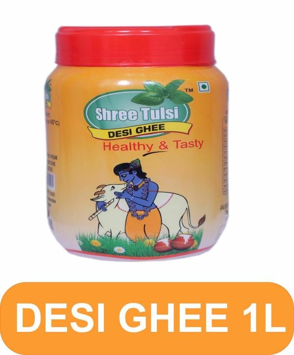 brij gwala shree tulsi desi ghee with rich aroma 1ltr jar product images orvbyrsweio p594102532 0 202209261905