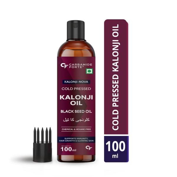 carbamide forte cold pressed kalonji oil for hair growth pure black seed oil for hair growth skin virgin grade nigella sativa 100ml product images orvtfwfxo1q p593552430 0 202208290136