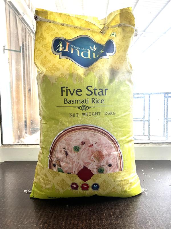 chak de india five star basmati rice 26kg tibar rice product images orvkakioswm p596501038 0 202212201152