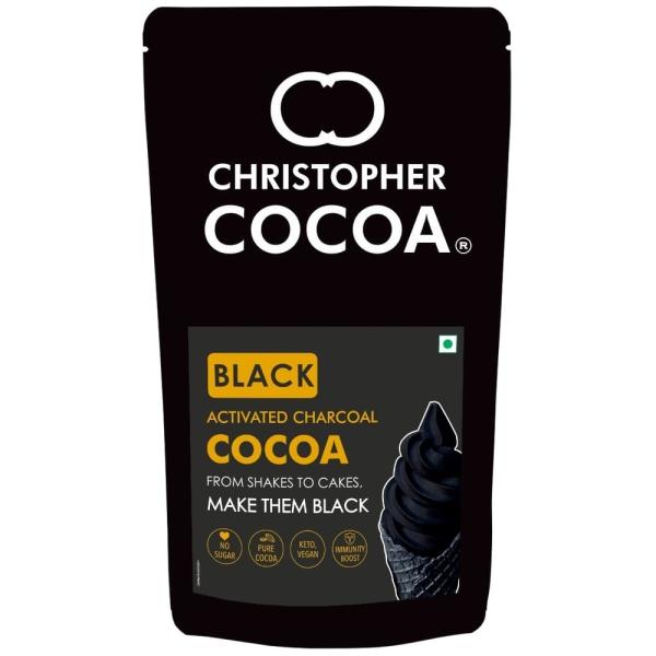 christopher cocoa activated charcoal dark cocoa powder black unsweetened 1kg bake cake hot chocolate drinking shakes product images orvs7wi39zk p591429674 0 202205181638