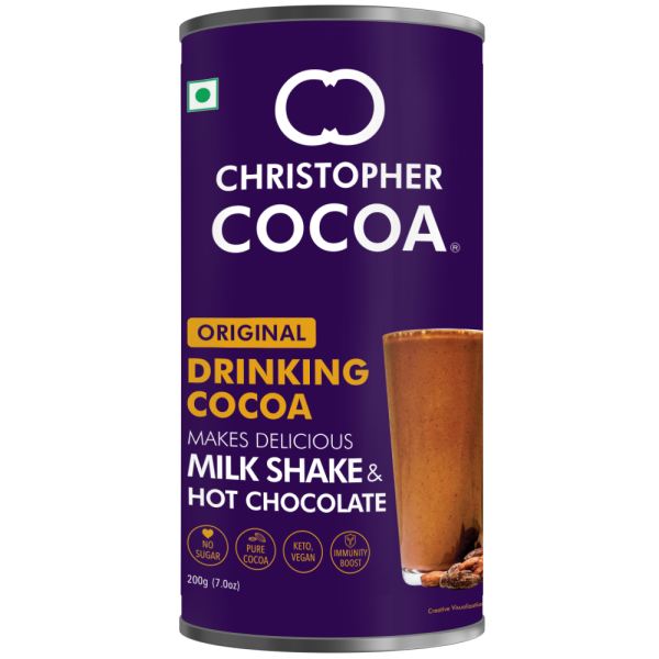 christopher cocoa drinking chocolate cocoa powder dark no sugar 200g product images orvgmnpmngf p591429410 0 202301051936