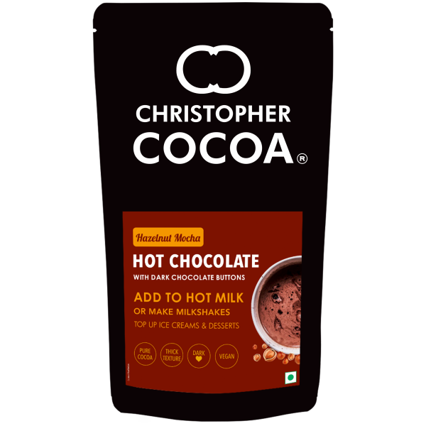 christopher cocoa hazelnut mocha hot drinking chocolate powder with dark chocolate buttons 1kg product images orvzipdud64 p591430969 0 202206041030