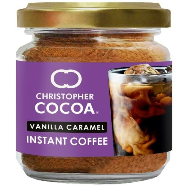 christopher cocoa vanilla caramel chocolate mocha 50g instant coffee cocoa powder no sugar vegan product images orvqiztccz9 p591428777 0 202205181531