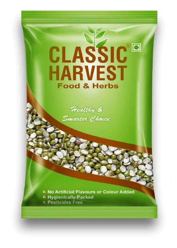 classic harvest premium unpolised green moong split moong chilka 450g product images orvzhuxkahq p593810814 0 202209161324