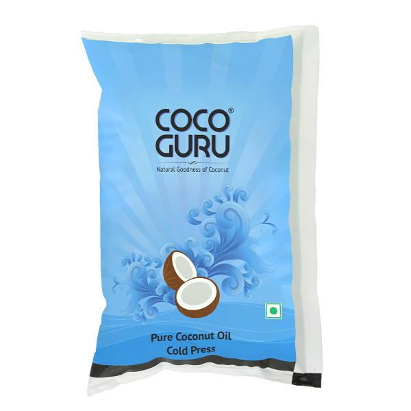 cocoguru cold pressed coconut oil pouch 1 litre product images orvdgrlmvvy p591694218 0 202209022018