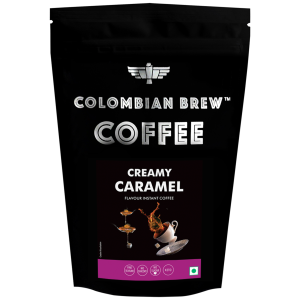 colombian brew creamy caramel instant coffee powder no sugar vegan 100g product images orvcgtpaurd p591456625 0 202206061300