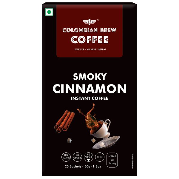 colombian brew smoky cinnamon instant coffee powder no sugar vegan 50g product images orvy9jzvufv p591456528 0 202212011908