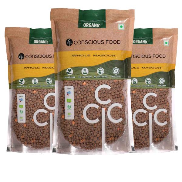 conscious food whole red lentil masoor whole 500g pack of 3 product images orvdxnqwzld p596484804 0 202301182141