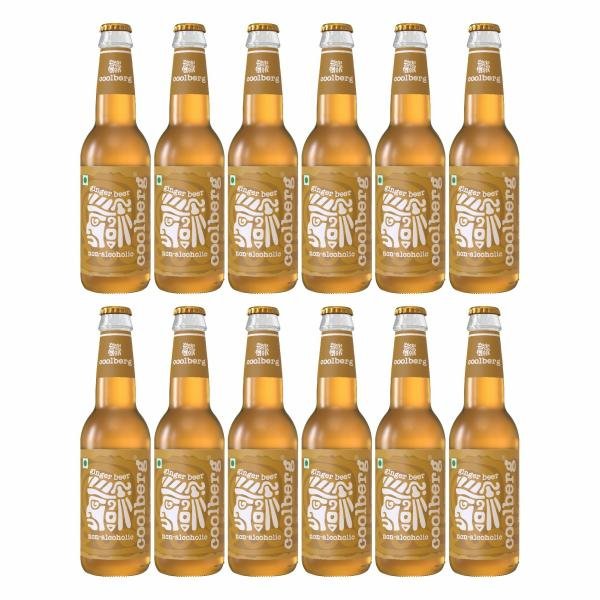 coolberg ginger non alcoholic beer 330ml glass bottle pack of 12 330ml x 12 product images orvxs6tkqpz p593920594 0 202209212001