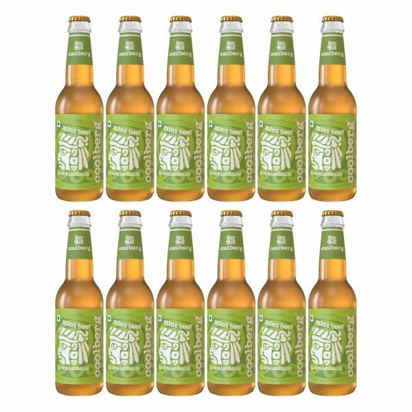 coolberg mint non alcoholic beer 330ml glass bottle pack of 12 330ml x 12 product images orvsqna13hb p593915663 0 202209211558