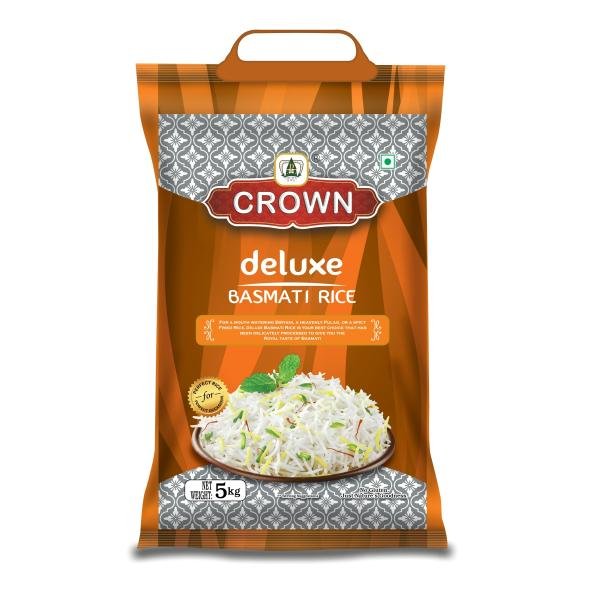 crown deluxe long grain gluten free double polished 100 natural basmati rice 5 kg product images orvjbo6bxx6 p593493599 0 202208271802