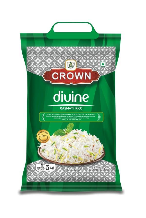 crown divine long grain gluten free double polished natural basmati rice 5 kg product images orvrfvxj5xy p593522208 0 202208281018