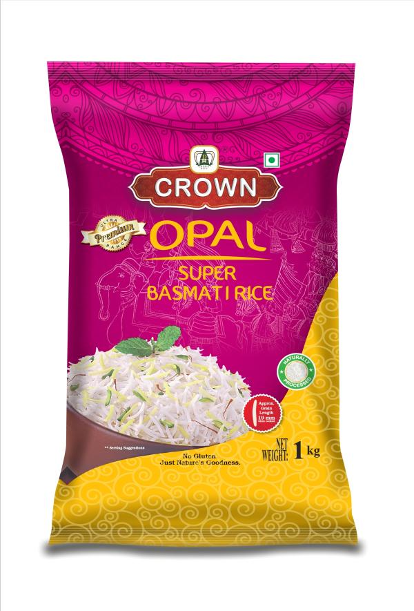 crown opal super quality long grain gluten free double polished 100 natural basmati rice 1 kg product images orvpptnmdan p593467836 0 202208270414