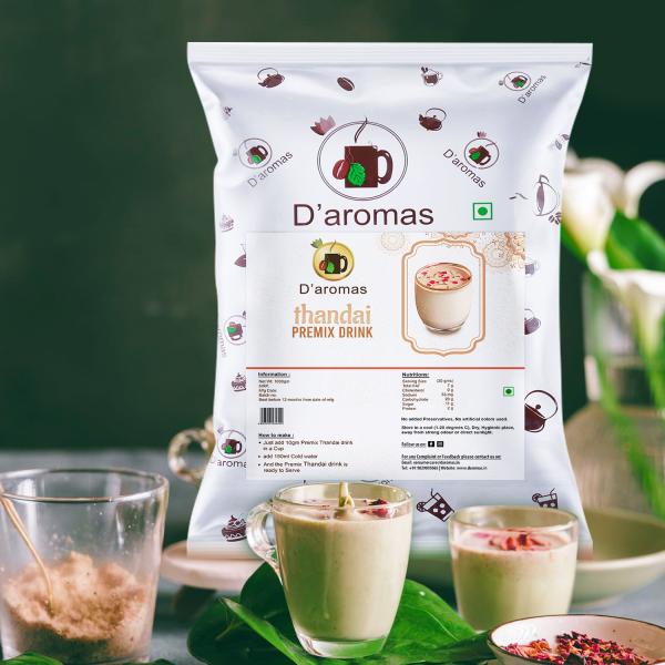 d aromas instant thandai premix powder 500g instant premix mix refershing summer drink product images orvvwnzsknj p596897799 0 202301031547