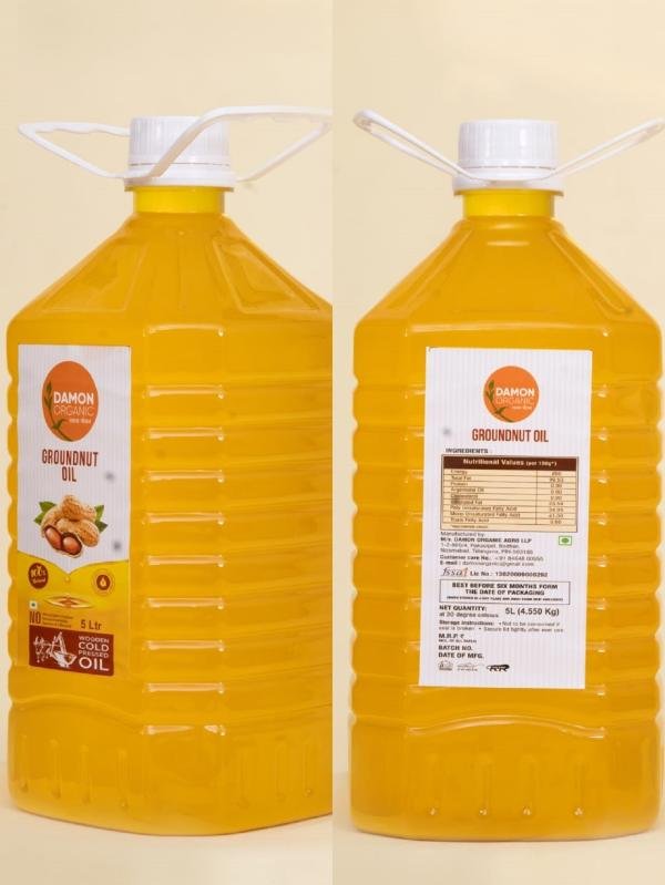 damon organic wooden cold pressed groundnut oil 5 litre product images orvsogbwqpe p594897564 0 202210291243