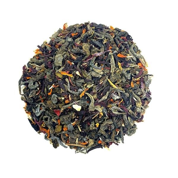 dancing leaf green tea with hibiscus muskmelon 100g product images orvawmoyald p593954988 0 202209221942