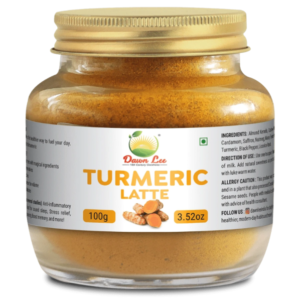 dawn lee turmeric latte 100 grams turmeric milk masala golden milk masala product images orvpq41utez p594909323 0 202210292003