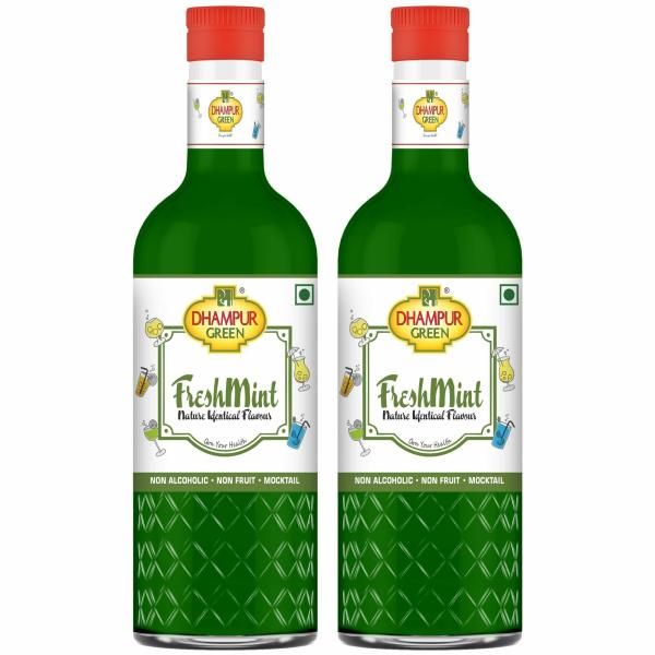 dhampur green fresh mint mocktail syrup 300ml each pack of 2 drink mix mocktail slushes and cocktail mix product images orvjbv4nbmy p593557788 0 202208290910