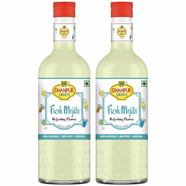 dhampur green fresh mojito mocktail syrup 300ml pack of 2 product images orvgpgwkbth p595000063 0 202211031601