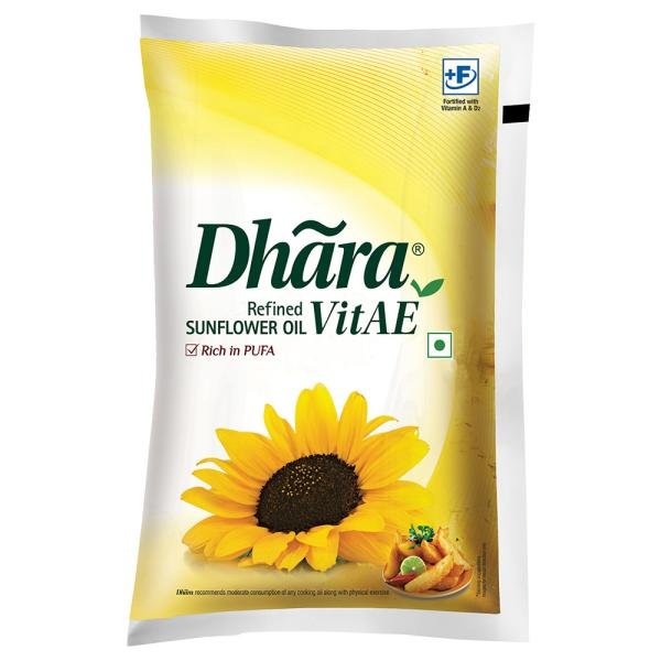 dhara nourish refined sunflower oil 1 l product images o490012729 p490012729 0 202204281543