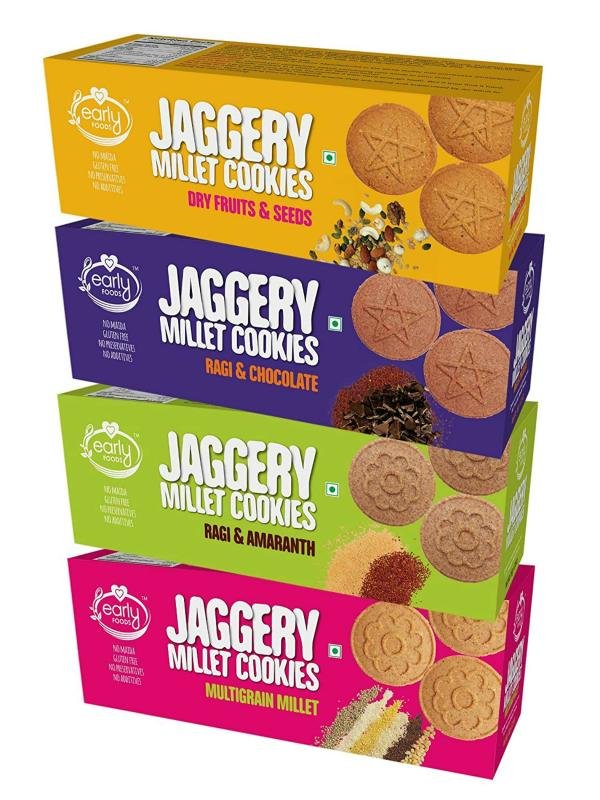 early foods assorted ragi dry fruit millet and chocolate jaggery cookies 300 g pack of 2 product images orvisi0bqd8 p591741965 0 202205310015