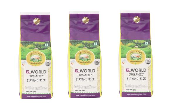 elworld organic biryani rice 1 kg pack of 3 total 3 kg product images orviwgmzgvo p591584965 0 202206271608