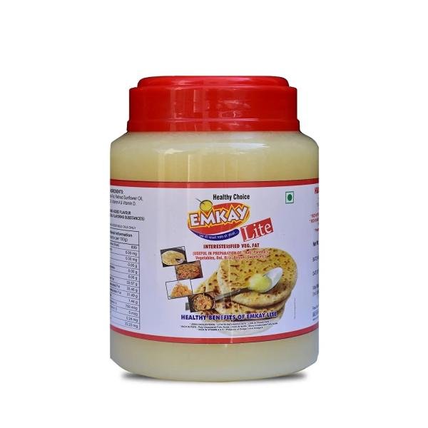 emkay lite interesterified veg fat vegan ghee 500 ml product images orvoadtckrx p594303472 0 202210061942