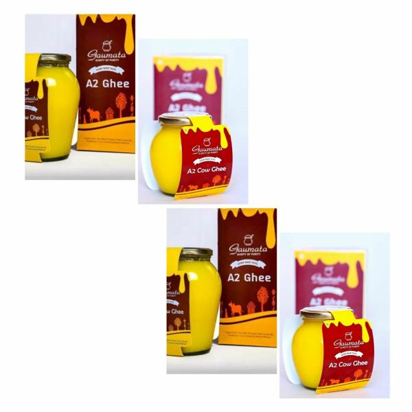 gaumata a2 cultured gir cow ghee ghee 1500 g mason jar pack of 2 500 and 250 grams product images orvzmpg1yl9 p595948251 0 202212020256