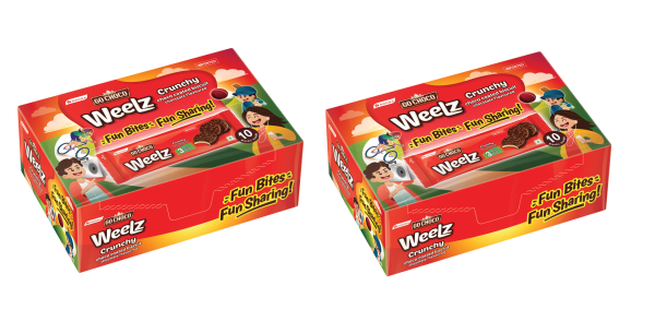 go choco weelz crunchy chocolate coated biscuit 360g 36g x pack of 10 pack of 2 product images orvydfljzx2 p598312597 0 202302111902