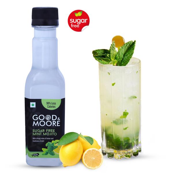 good moore sugar free mint mojito syrup great for non alcoholic drinks and beverages mojito syrup for drinks sugar free mint mojito syrup for cocktails mocktails mixer 250ml product images orvxri9a7po p593480139 0 202212311236