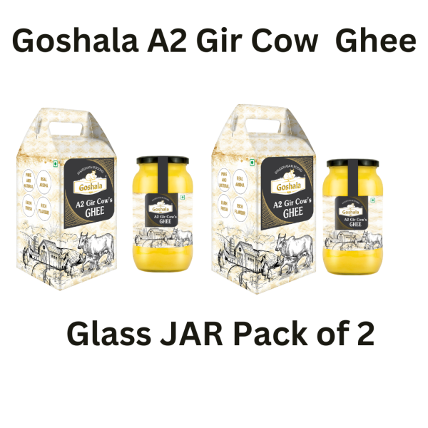 goshala a2 100 authentic gir cow premium ghee 500 ml pack of 2 recommended product images orvchgkiikx p596959901 0 202301211647