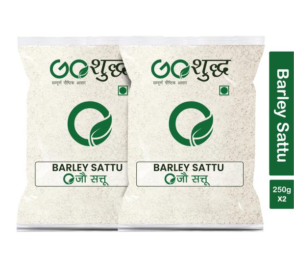 goshudh best quality barley sattu 250gm each pack of 2 jau sattu 500 g product images orvpigengts p593557097 0 202208290357