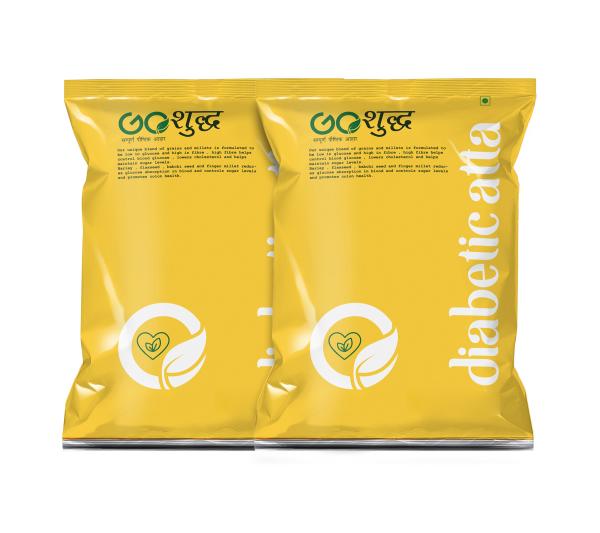 goshudh best quality diabetic atta 1kg each pack of 2 diabetes flour 2000 g product images orvedbahlan p591365851 0 202205162034