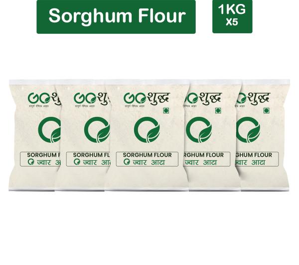 goshudh best quality jowar atta 1kg each pack of 5 sorghum flour 5000 g product images orvwp66jcvk p591368525 0 202205162348