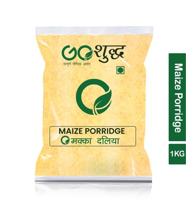 goshudh best quality maize porridge 1kg pack of 1 makka daliya 1000 g product images orvtcvwuriz p593448329 0 202208261701