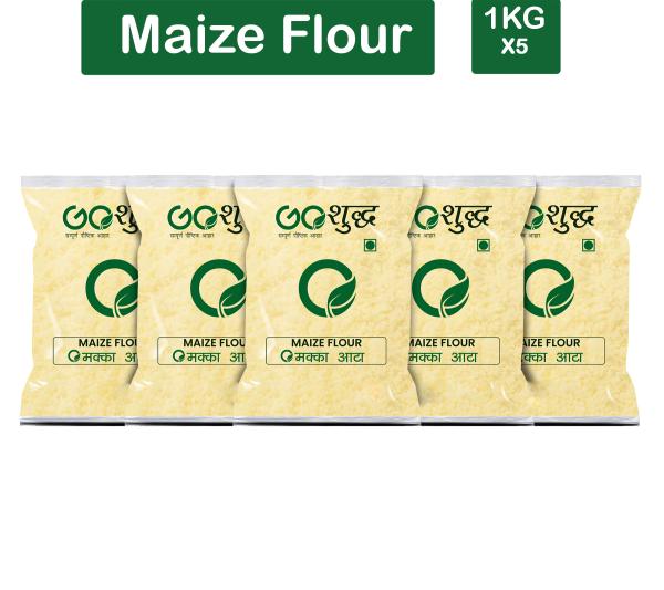 goshudh best quality makka atta 1kg each pack of 5 maize flour 5000 g product images orvqbhafkt4 p591367323 0 202205162220